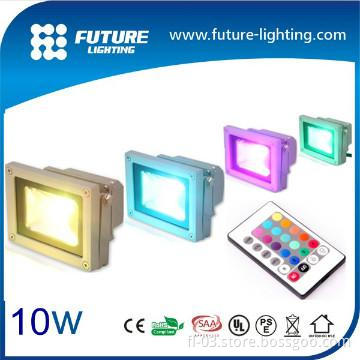 10w Chirstmas 12 volt color changing outdoor Shenzhen led flood light